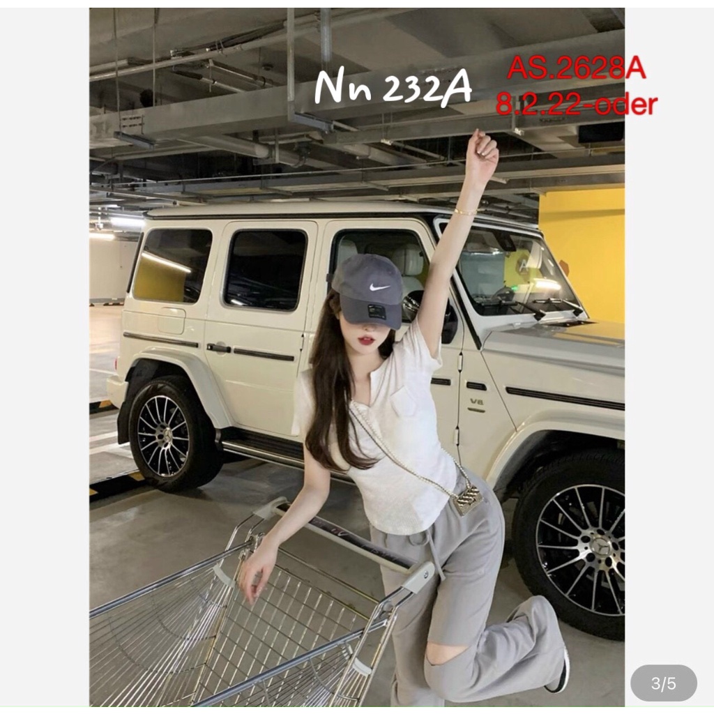 Áo thun cộc tay khuy nhỏ chất đẹp