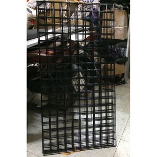 Lưới Sắt 2 Chiếc Sơn Đen và 10 Tay Cài Đen 15Cm