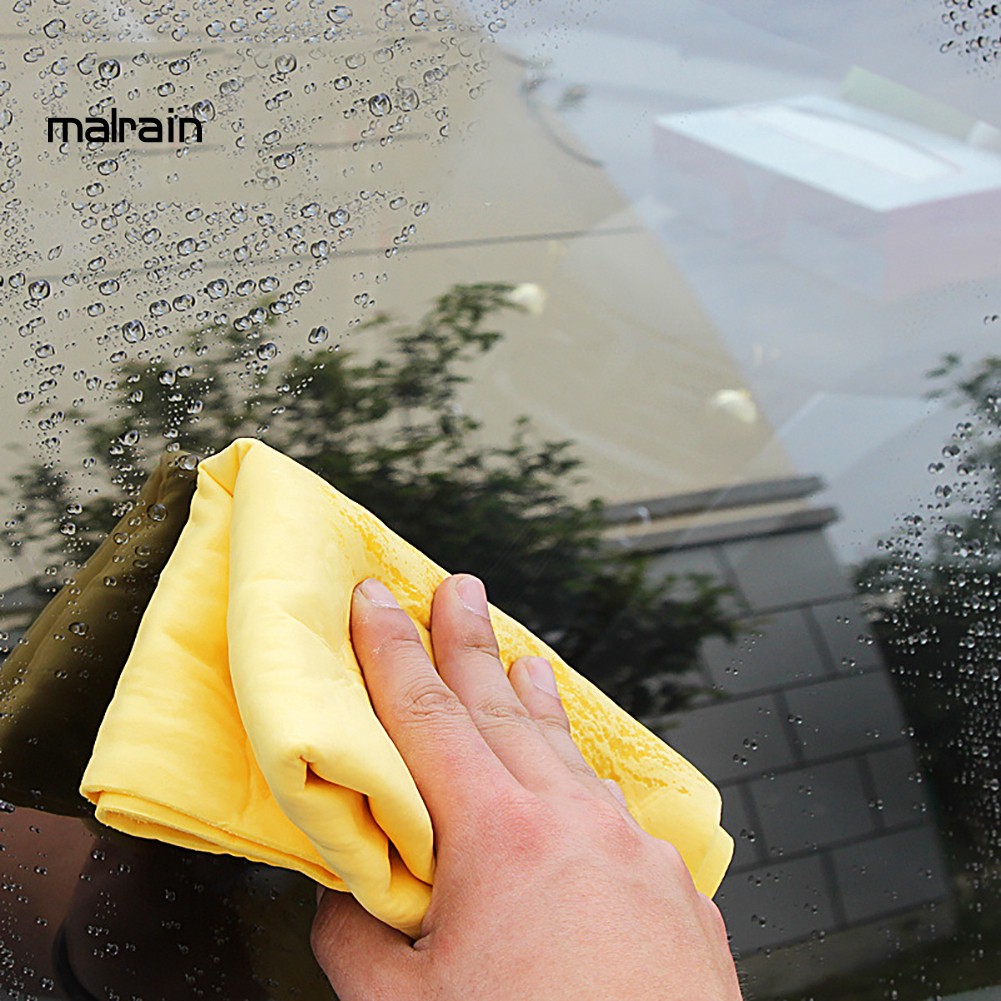 Khăn Da Sơn Dương Giả Thấm Hút Tốt Dùng Để Lau Khô Xe Hơi / Vệ Sinh Cho Thú Cưng