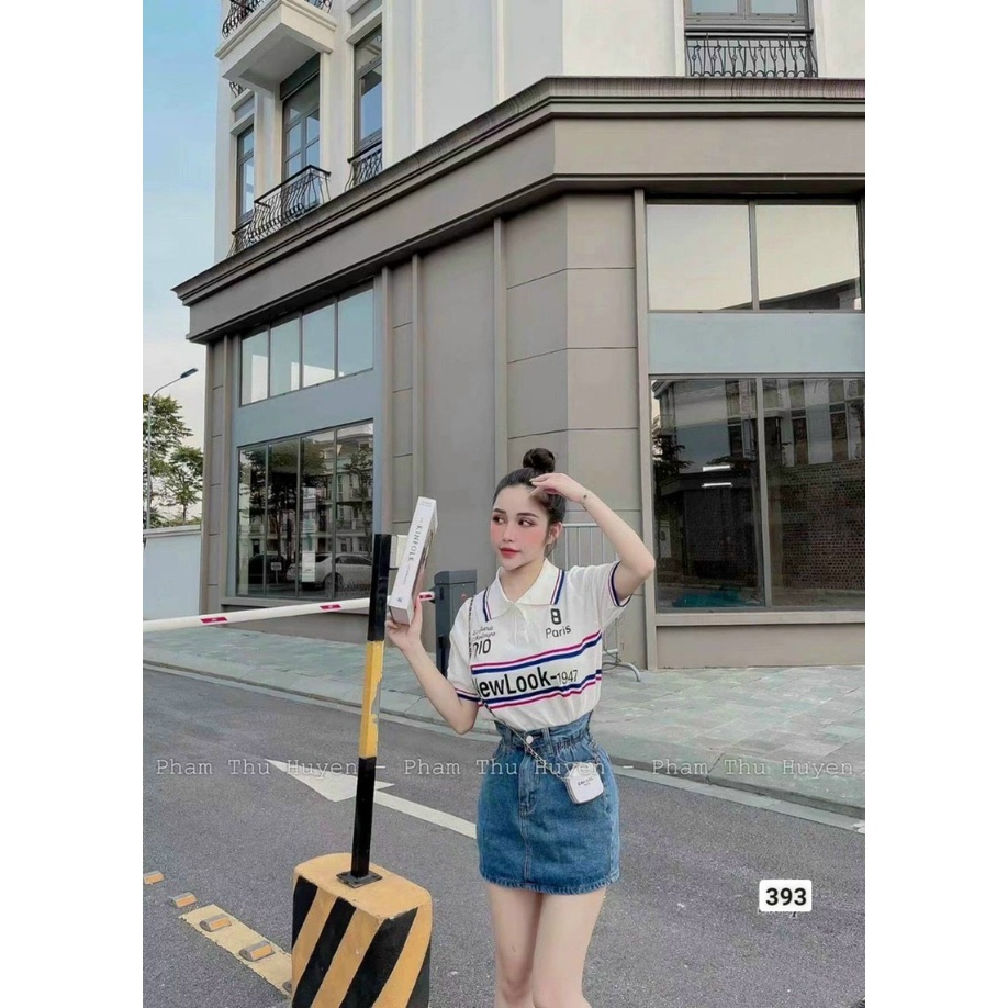 Áo Len Cổ Đức  Thêu Chữ Newlook