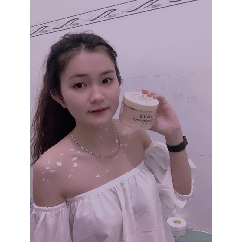 Combo body Livy's + Tắm trắng khô
