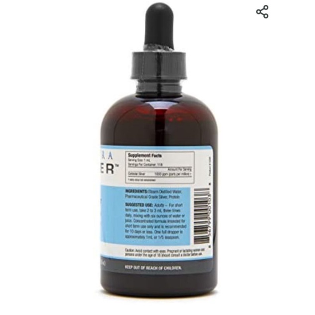 Ultra Silver 1000ppm  Bountico chai 118ml