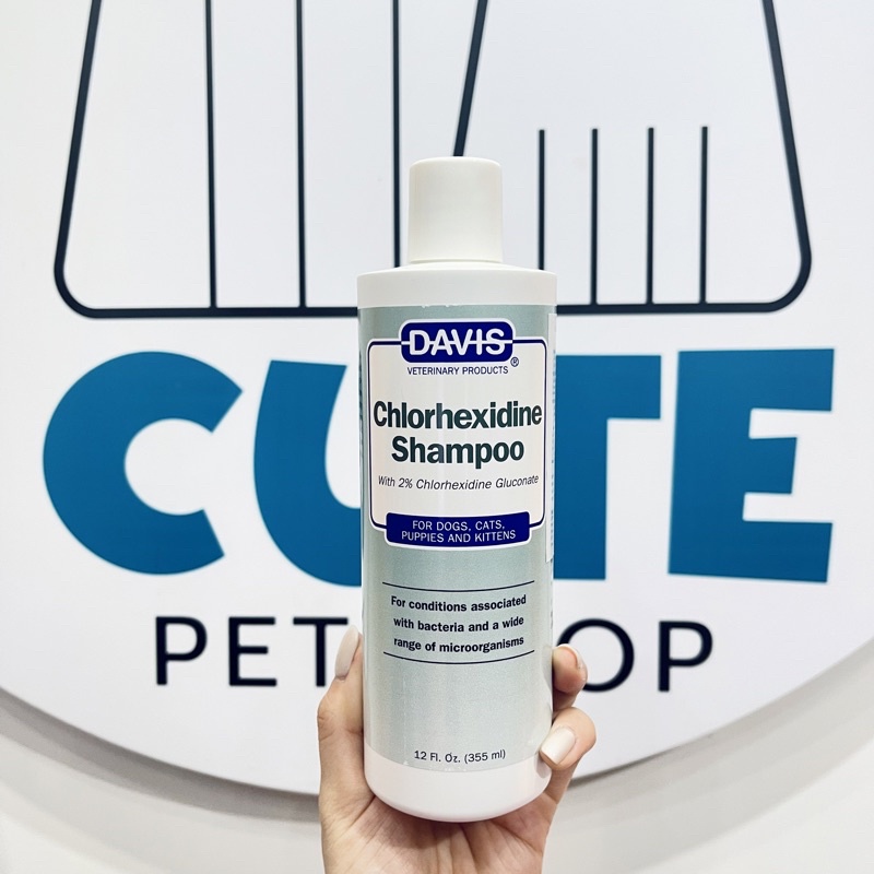 Sữa tắm DAVIS CHOLORHEXIDINE 2% Trị ngứa nhiễm khuẩn viêm da 355ml