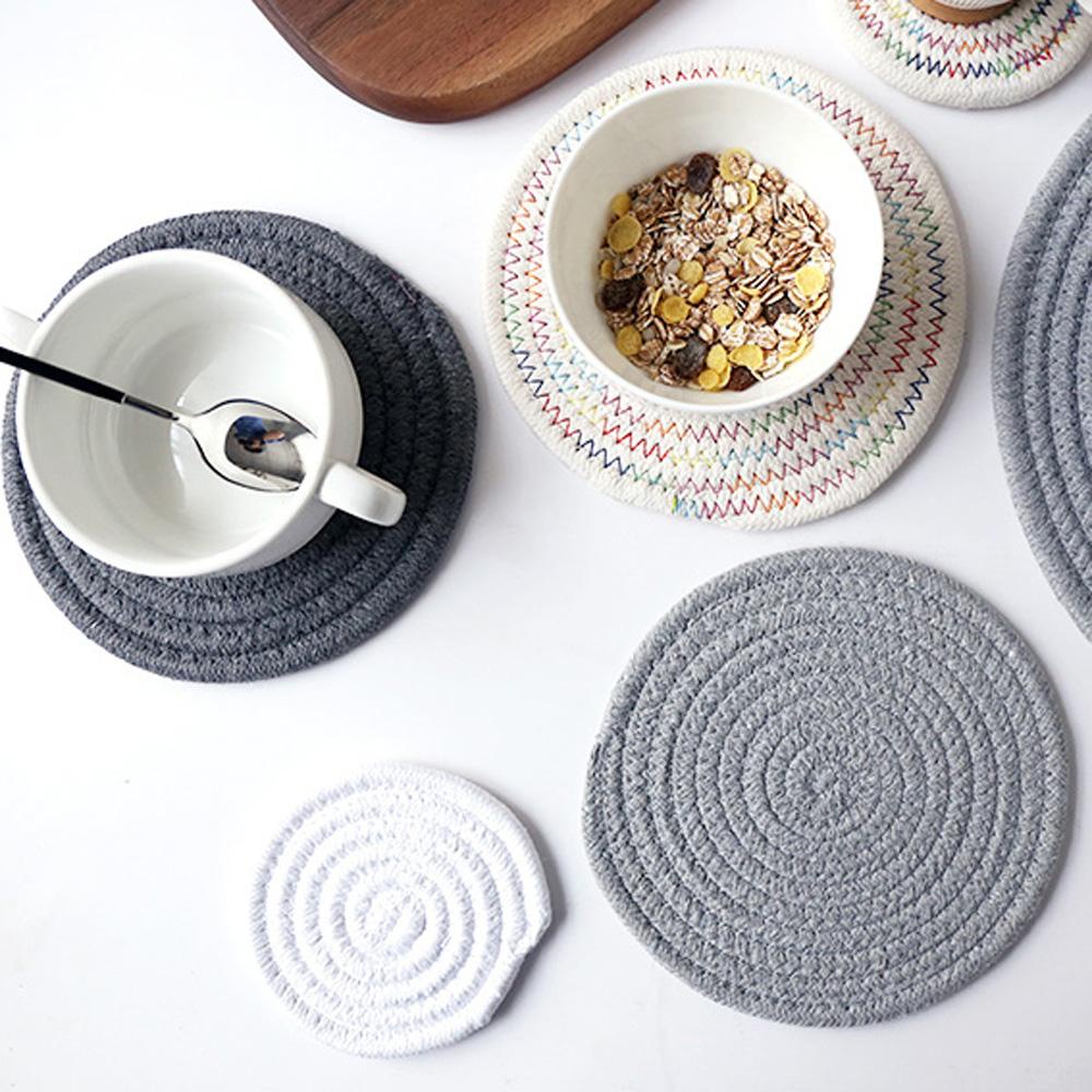 IVORY Tấm Lót Bàn Ăn Cách Nhiệt Tiện Dụng Trang Trí Nhà Cửa