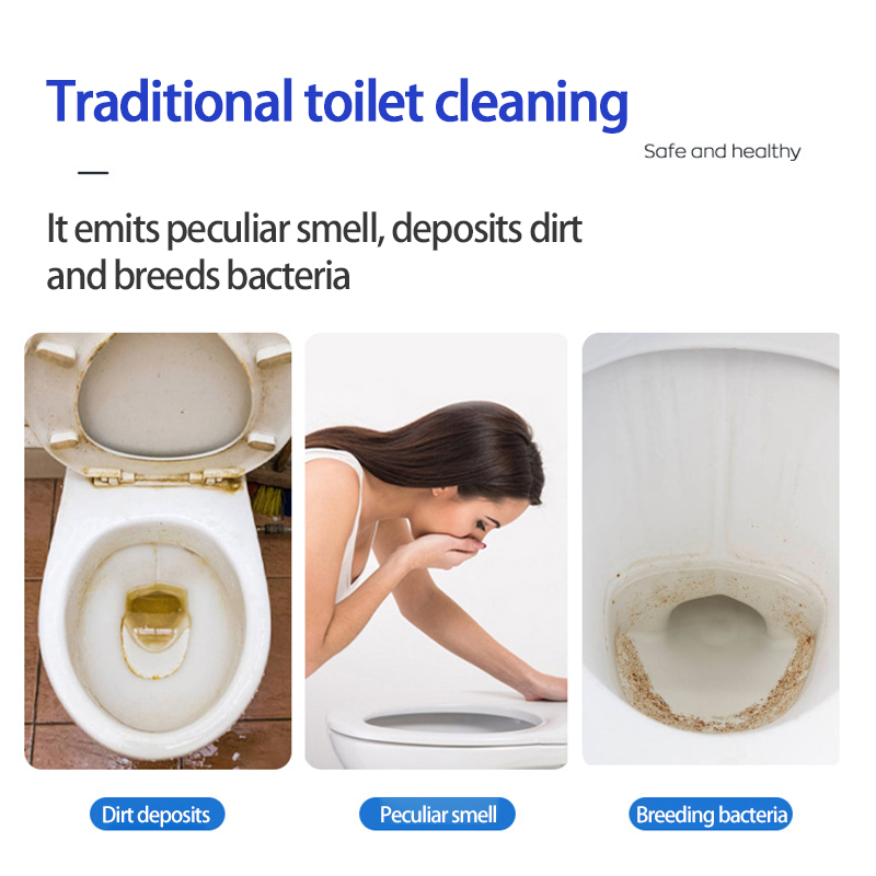 Toilet bowl cleaning effervescent tablets toilet descaling and deodorizing clean block toilet toilet cleaner