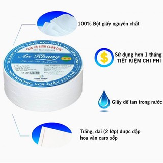 GIẤY VỆ SINH CUỘN LỚN AN KHANG