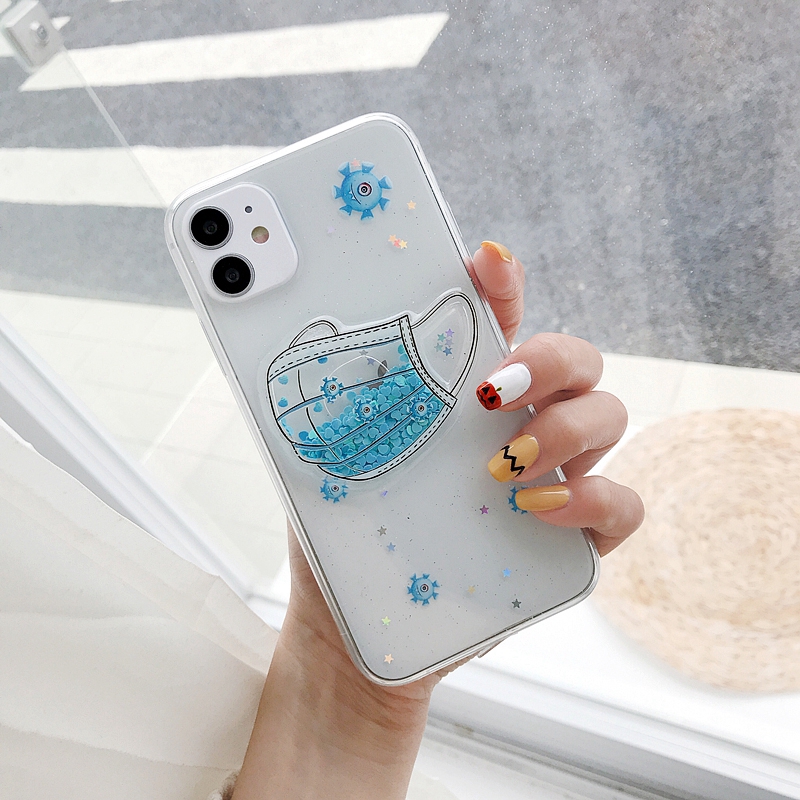 Ốp iphone - Ốp lưng Face mask 3d 5/5s/6/6s/6plus/6s plus/7/8/7plus/8plus/x/xs/xs max/11/11pro max  - Awifi Case G5-6(BX) | BigBuy360 - bigbuy360.vn