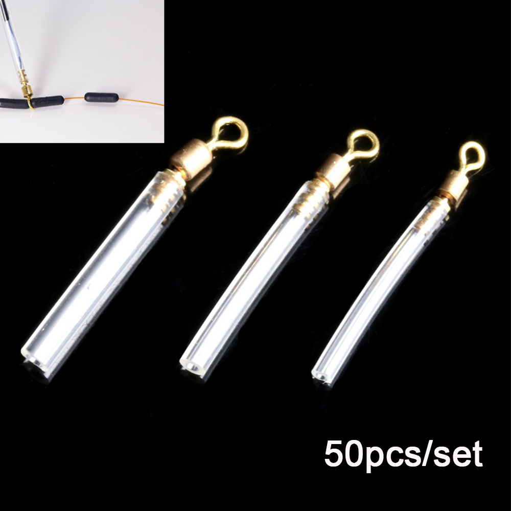 Bộ 50 phụ kiện câu cá 3 kích cỡ thiết kế nhỏ gọn tiện lợi