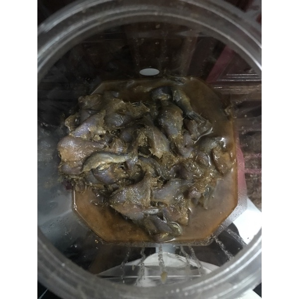 Mắm cá sặc nguyên con hủ 500gr