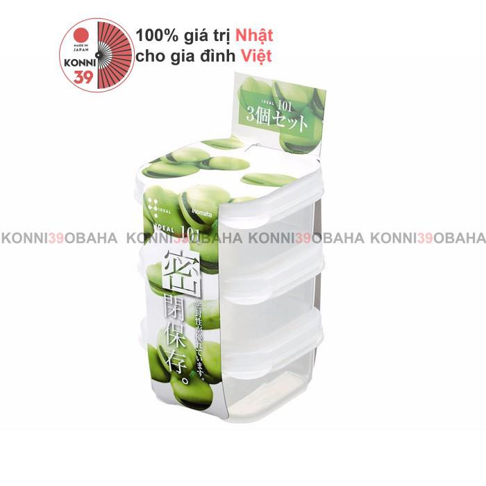 Hộp trữ thức ăn set3 190ml INOMATA