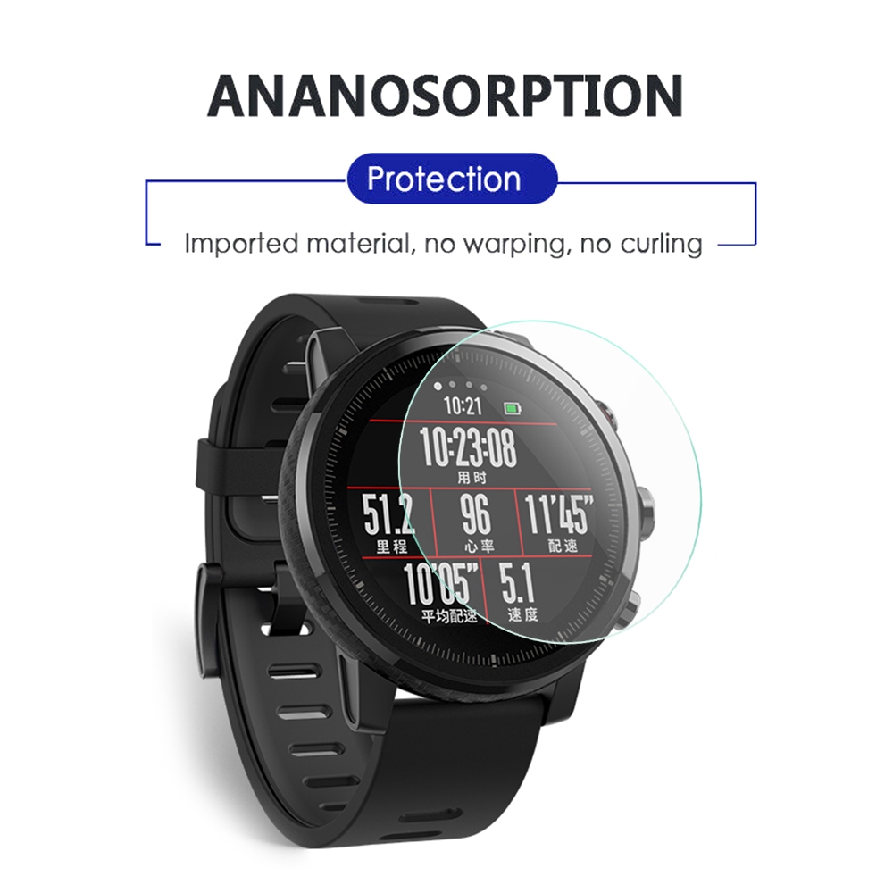 Khung Viền Cong 2.5d 9h Cho Đồng Hồ Thông Minh Huami Amazfit Pace Sge Lite
