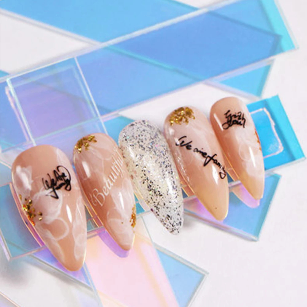 [Hàng mới về] Set 5 giá đỡ trưng bày móng tay nghệ thuật tiện lợi