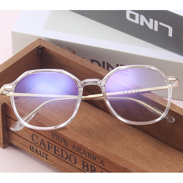 Mắt kính chống ánh sáng xanh phong cách Hàn Quốc xinh xắn dành cho nam nữ | BigBuy360 - bigbuy360.vn