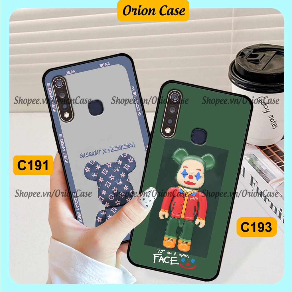 Ốp lưng Vivo Y19 / U3 in hình bearbrick 3D thời trang, cá tính. ốp chống sốc, bền đẹp