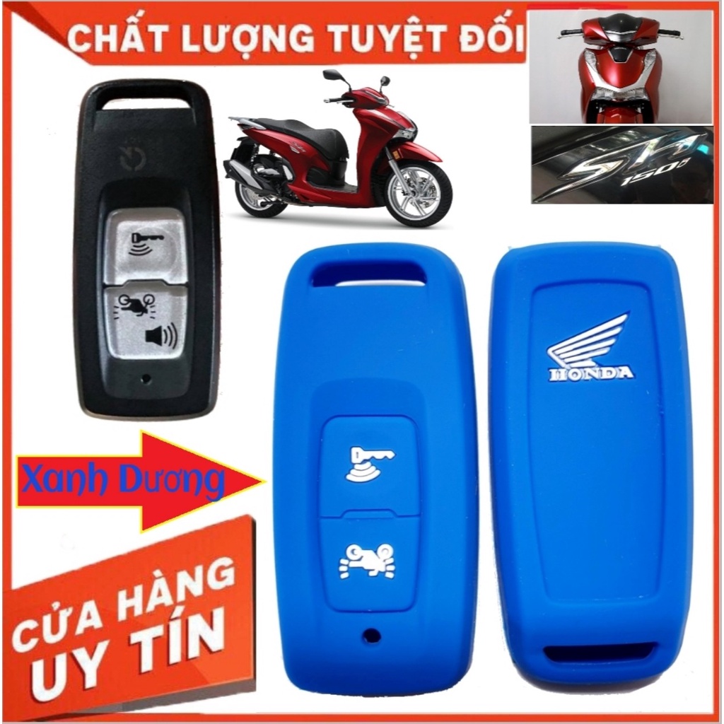 Bọc Silicon bảo vệ Smartkey chìa khoá xe HONDA Sh 300i, Sh 350i, Sh 2021 - 2022, Sh Mode 2021, PCX 2021- 2022