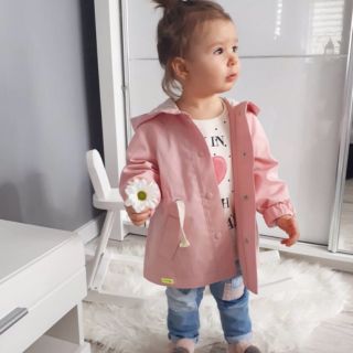 Combo áo khoác kaki màu hồng, nâu