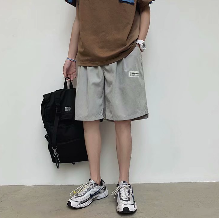 Quần short ống suông thời trang đi biển size lớn cho nam