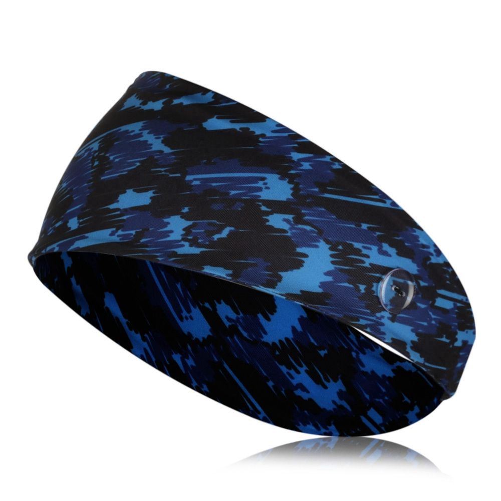 Băng đô thể thao chống trượt có nút cài khẩu trang tiện lợi cho nam nữ 25*10cm 10 màu tùy chọn