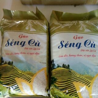 Gạo séng cù Lào Cai bao 5 kg - Gạo vụ mới bao ăn thơm ngon, chuẩn vị Lào Cai