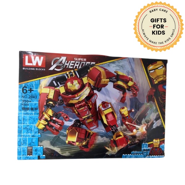 Đồ Chơi Lego Lắp ghép mô hình Iron Man Hulkbuster Mark-XLIV
