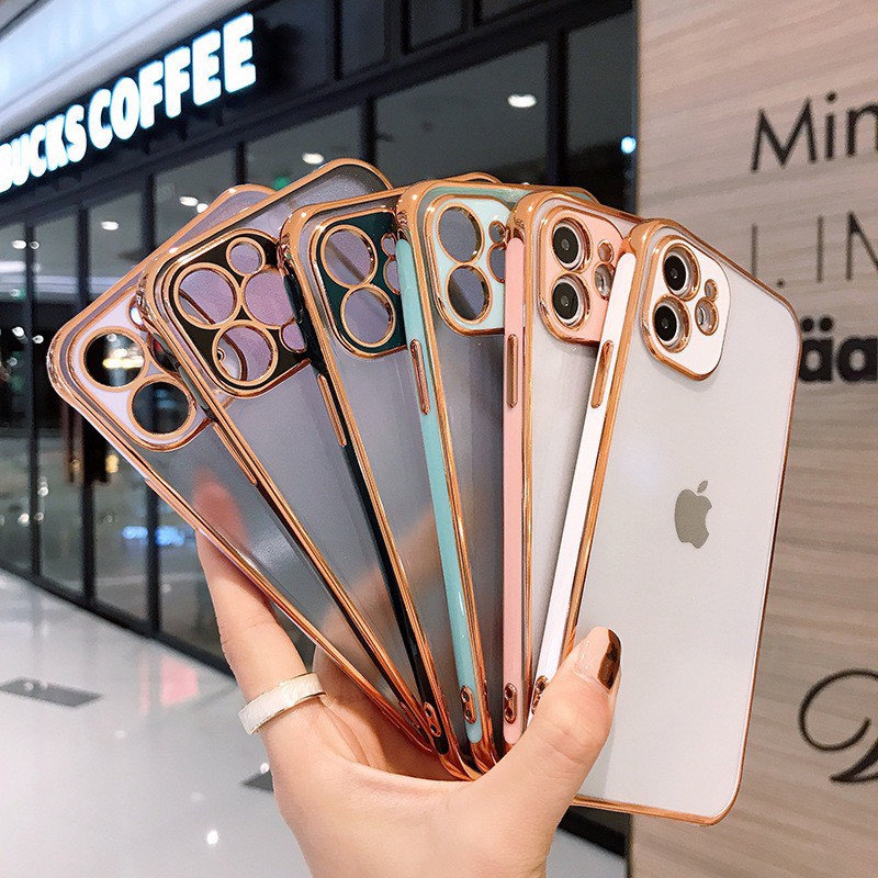 Ốp Lưng Iphone Viền Si Lưng Nhám iPhone X Xs Xr XsMax iPhone 11 11 Pro 11 Promax