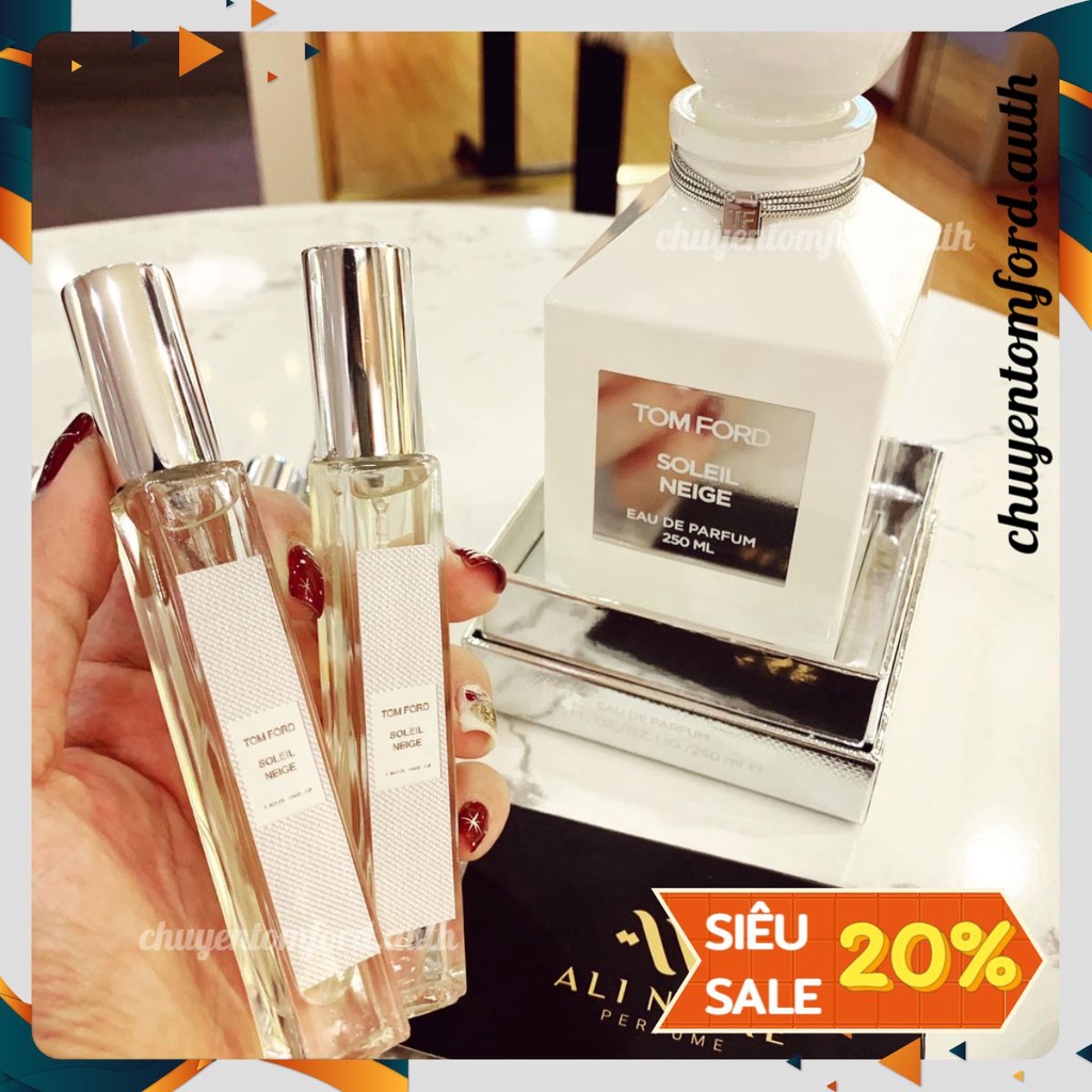 [𝔅𝔢𝔢❅] Nước hoa Chính Hãng TOM FORD Soleil Neig EDP [𝔅𝔢𝔢❅]