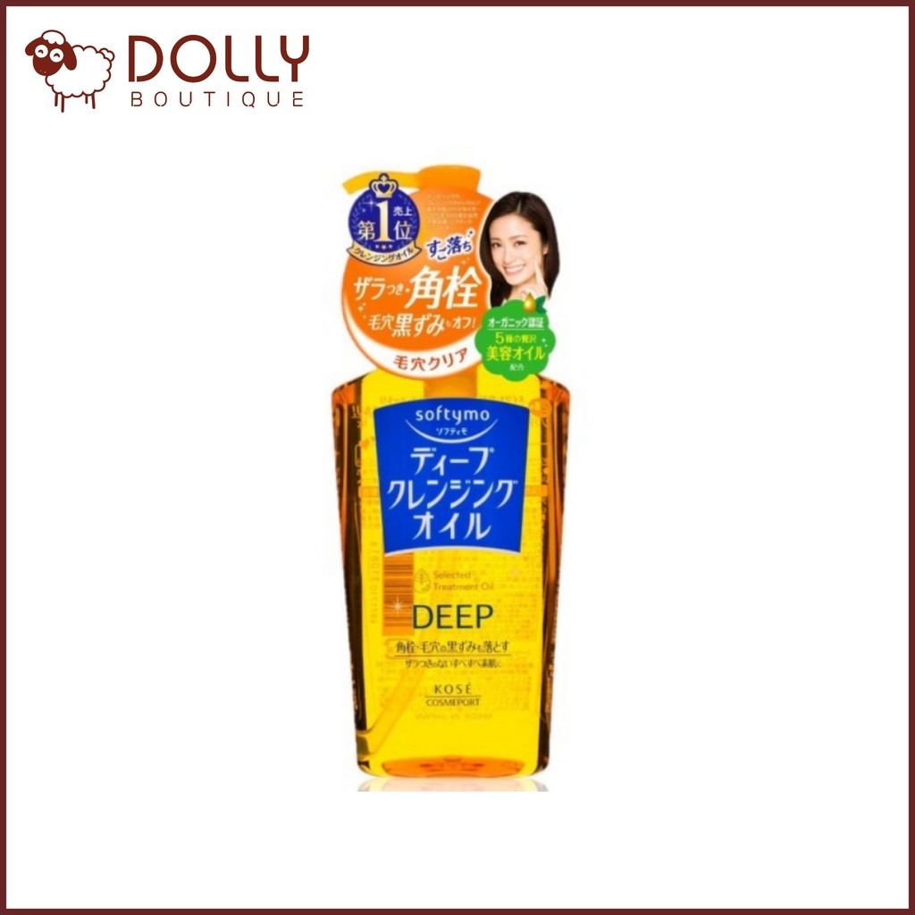 Dầu Tẩy Trang Kosé Softymo Deep Cleansing Oil 230ml