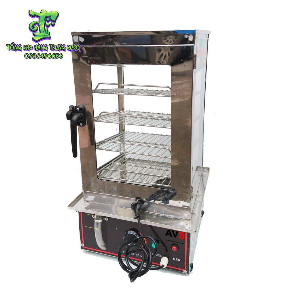 Tủ hấp bánh bao 5 tầng inox giá rẻ