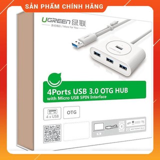 Bộ chia 4 cổng USB 3.0 OTG Ugreen 20284