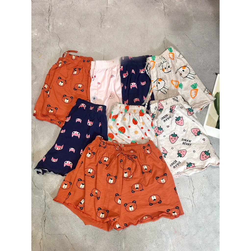 [Mã FAXANH55 giảm 10K đơn 50K] [QUÀ TẶNG LÀ GÓI XẢ VẢI BẠN NHÉ] Quần đùi nữ cute, Quần ngủ nữ phối áo 2 dây siêu xinh. | BigBuy360 - bigbuy360.vn