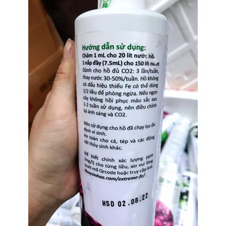 Chai Extreme Fe+ 230ml/500ml - Bổ sung vi lượng sắt cho bể thủy sinh