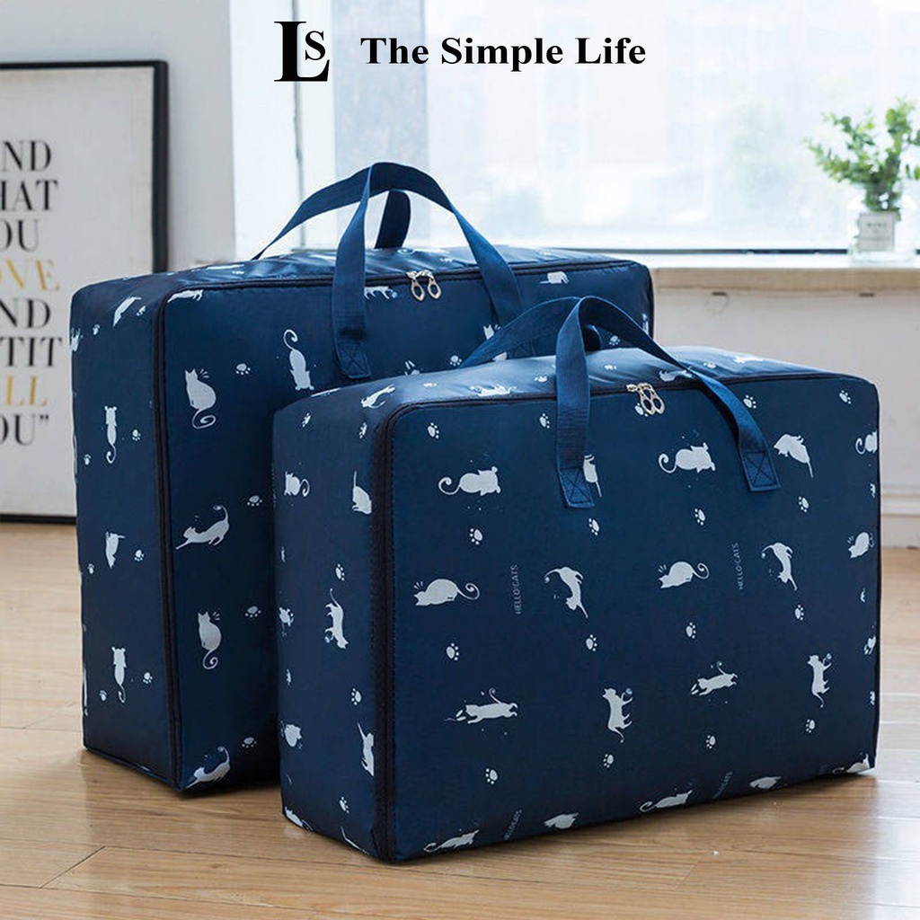 Túi đựng chăn màn, combo 3 túi đựng quần áo, chăn màn chống thấm nước, túi bảo quản, cất chăn mền quần áo [CHÍNH HÃNG]