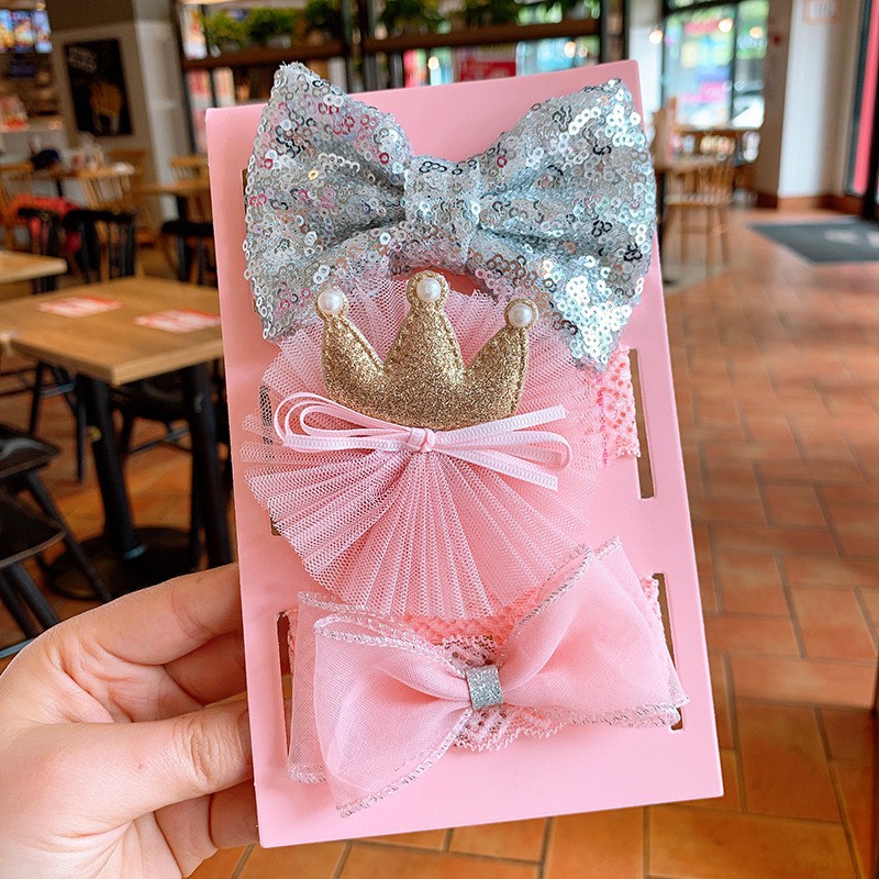 Set 3 Băng Đô Nơ Xinh Xắn Cho Bé Gái