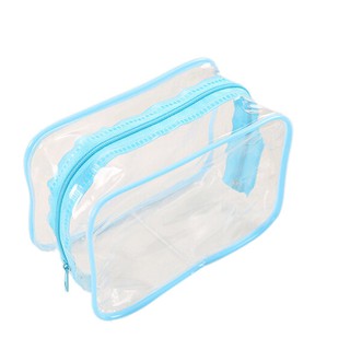 Túi Nhựa Pvc Trong Suốt Đựng Mỹ Phẩm Có Khóa Kéo