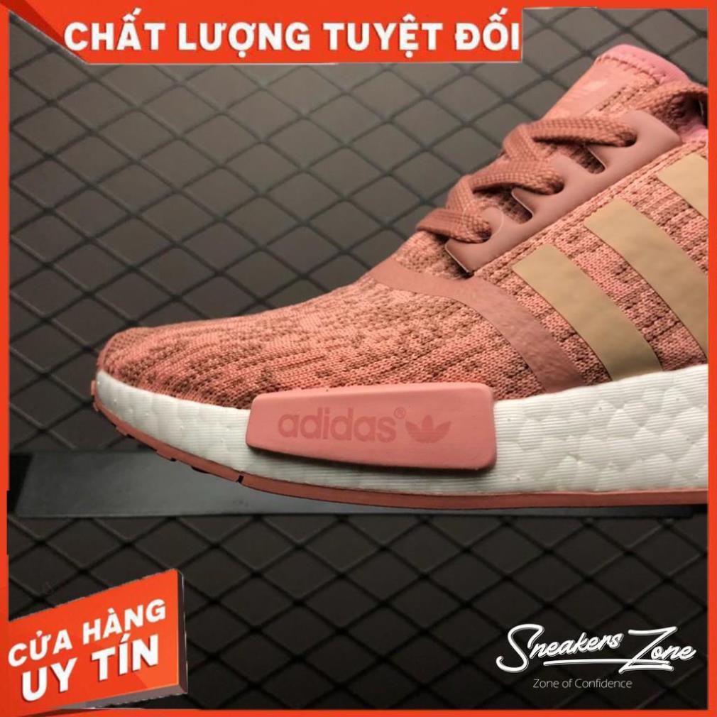 (FREE SHIP + HỘP + QUÀ) Giày thể thao NMD R1 pink hồng đất siêu đẹp cho nam và nữ !!! . : : : : : = /