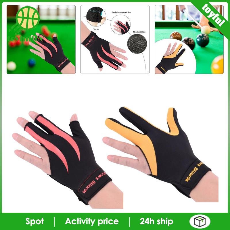 [Toyfulcabin] Găng Tay Trái Chơi Bida Vải Co Giãn Khô Nhanh