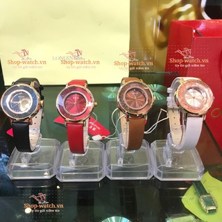 Đồng hồ nữ Bolun mặt đá sang trọng trẻ chung dây da đẹp.