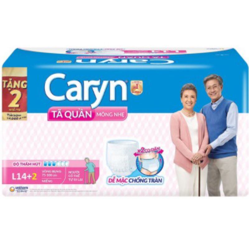 Tã Quần Caryn L 14+2