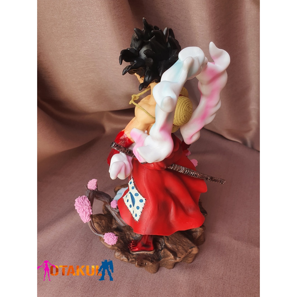 [Ảnh Thật] Mô Hình Figure Monkey D. Luffy Kimono Country Hezhi Snakeman- One Piece