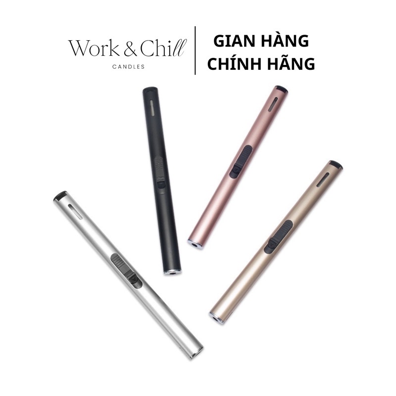 Dụng cụ châm nến thơm cao cấp Work & Chill 18cm