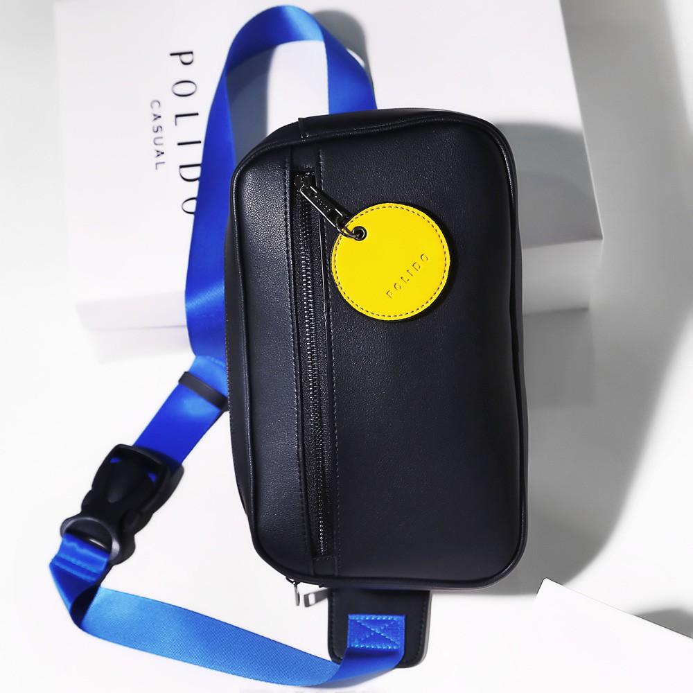 Túi Da Nam Mixed Colour POLIDO Chất Liệu Da PU, Phong Cách Trẻ Trung Thời Thượng