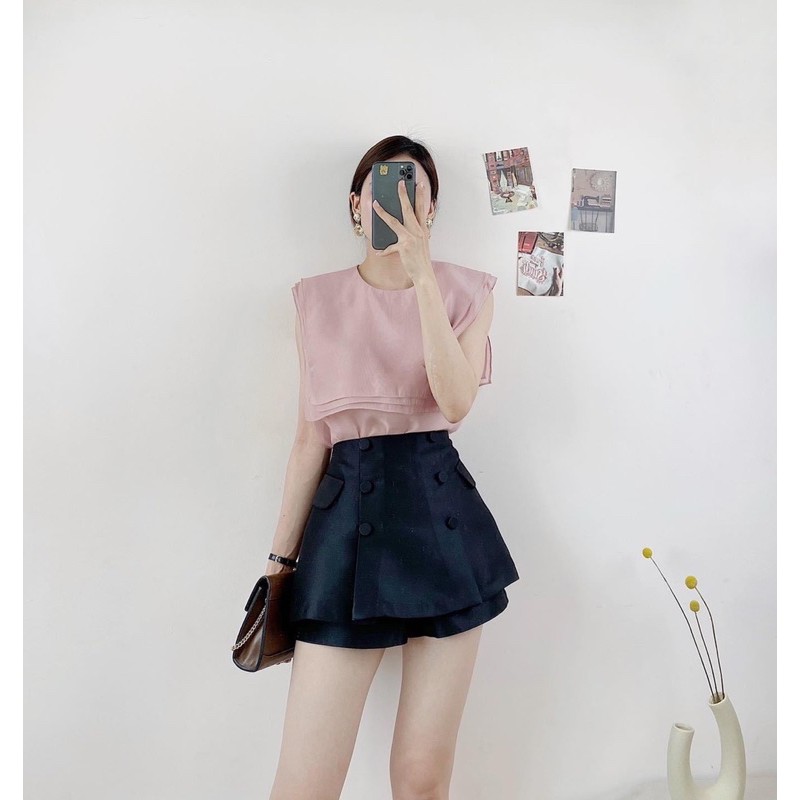 SET ÁO THUỶ THỦ OGANZA CV NÚT 3 MÀU LỰA CHỌN