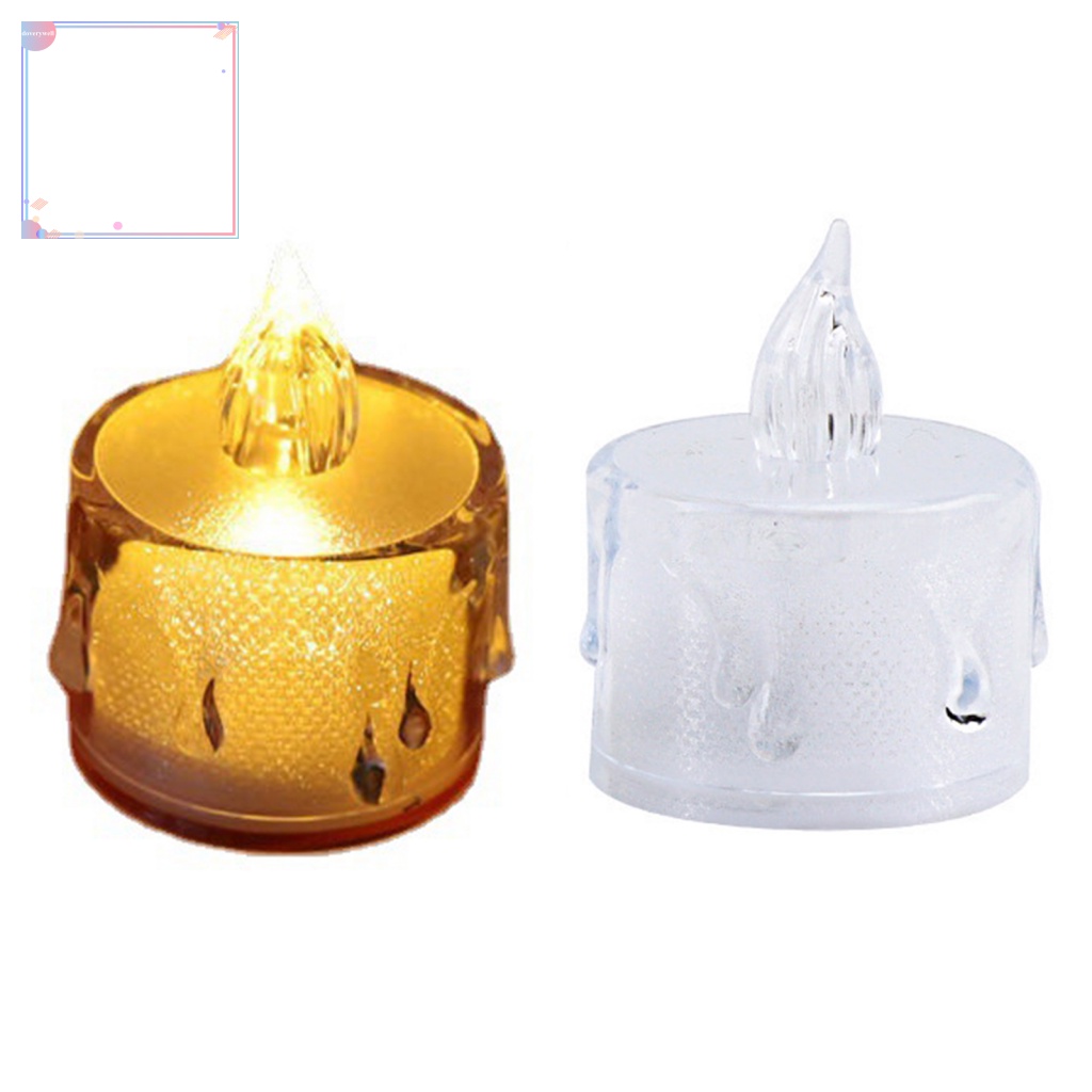 Bộ 24 Đèn LED Hình Nến Trang Trí Đẹp Mắt