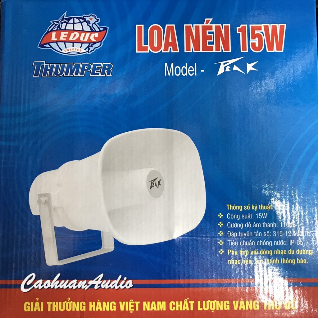 Loa nén loa nén liền amply - loa phóng thanh - Loa bán hàng rong - loa rao 15W