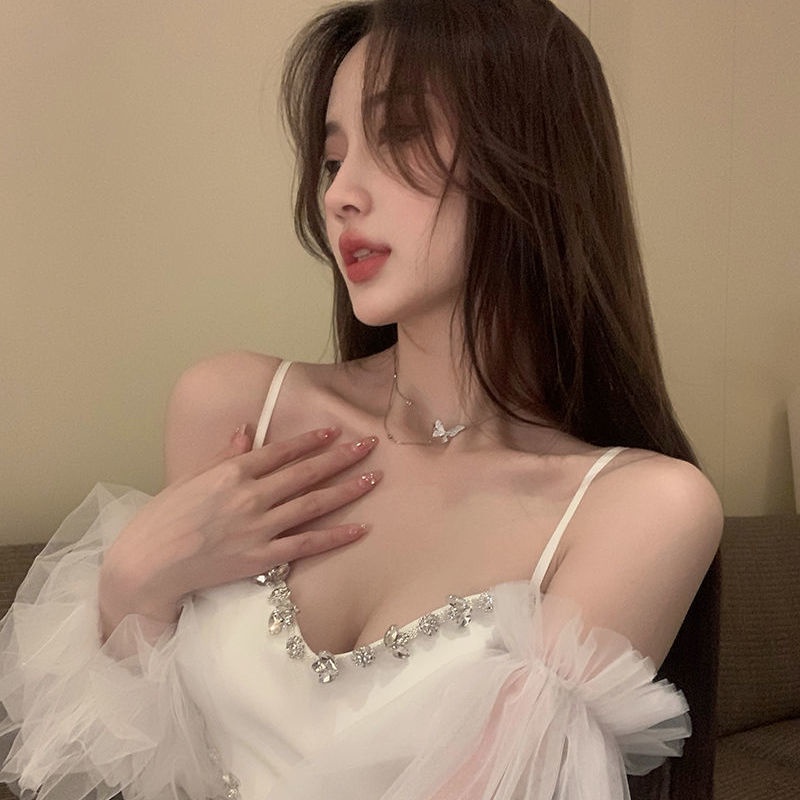 Đầm Lưới Tay Phồng Thời Trang Mùa Hè Hàng Mới Dành Cho Nữ