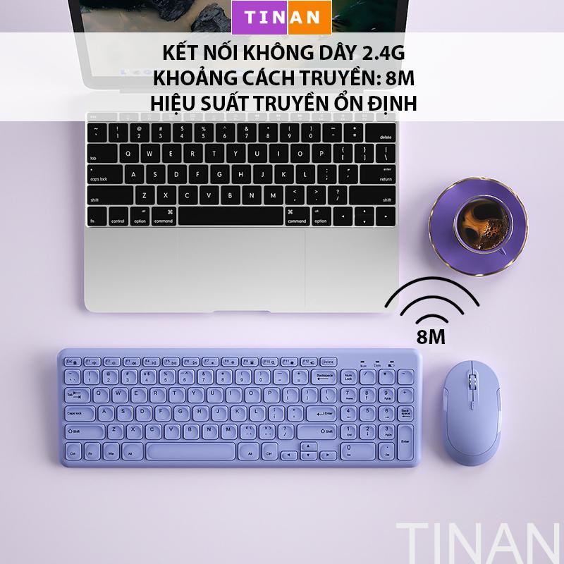 Combo Chuột & Bàn Phím Không Dây B.O.W HW256