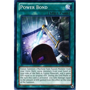 Thẻ bài Yugioh - TCG - Power Bond / SDCR-EN022'