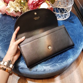 Ví Cầm Tay Versace Da Thật