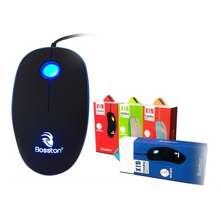 Chuột game có dây bosston x15 - hàng chính hãng
