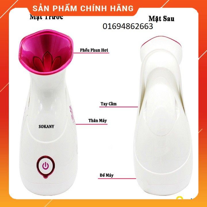 Máy Xông Hơi Mặt Sokany Chính Hãng